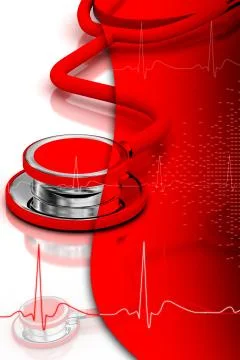 Stethoscope Stock Illustration