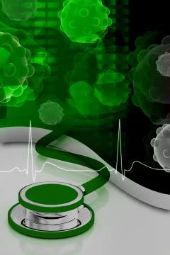 Stethoscope Stock Illustration
