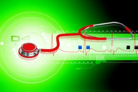 Stethoscope Stock Illustration