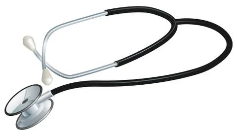 Stethoscope illustration Stock Illustration