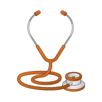 Stethoscope illustration Stock Illustration