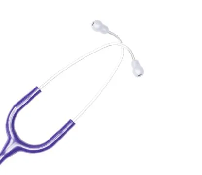 Stethoscope isolated on white background Stock Photos