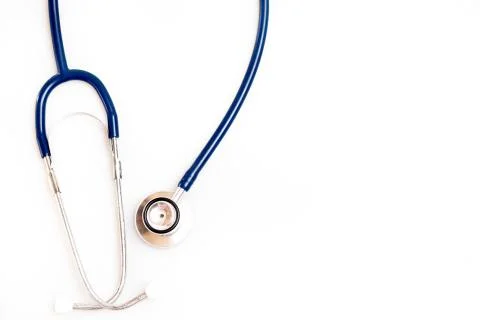 Stethoscope isolated on white background Stock Photos
