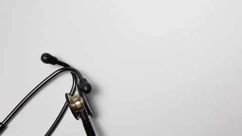  stethoscope isolated with white background Stock Photos