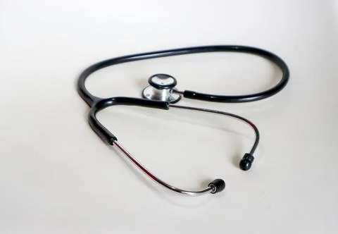Stethoscope isolated on white background Stock Photos