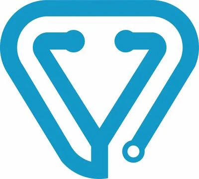 Stethoscope Logo design Illustrazione stock