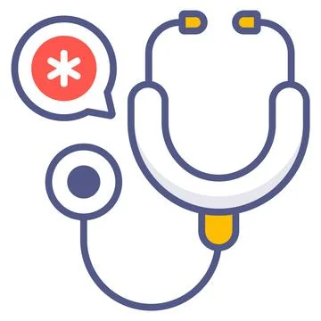 Stethoscope Modern concepts design, vector illustration Stock Illustration