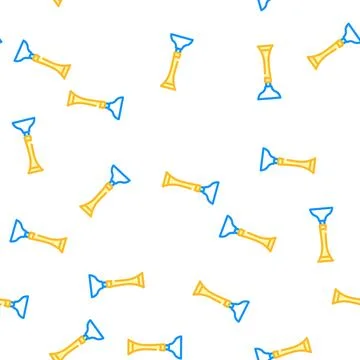 Stethoscope tool vector seamless pattern sign Stockillustratie