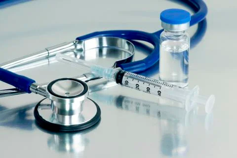 Stethoscope tray Stock Photos
