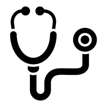 Stethoscope Vector Icon Design Illustration Stock Illustration