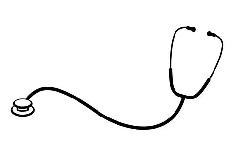 Stethoscope Vector Icon Stock Illustration
