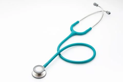 Stethoscope on a white background Stock Illustration