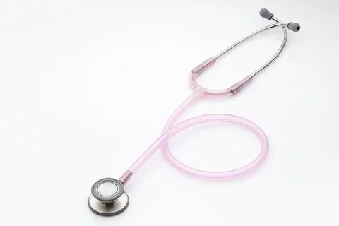 Stethoscope on a white background Stock Illustration