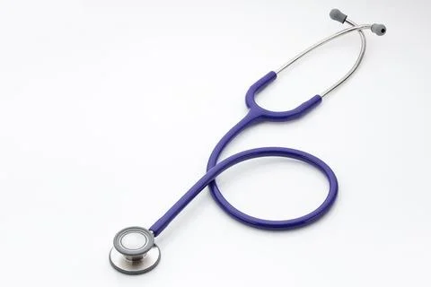 Stethoscope on a white background Stock Illustration