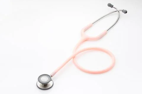 Stethoscope on a white background Stock Illustration