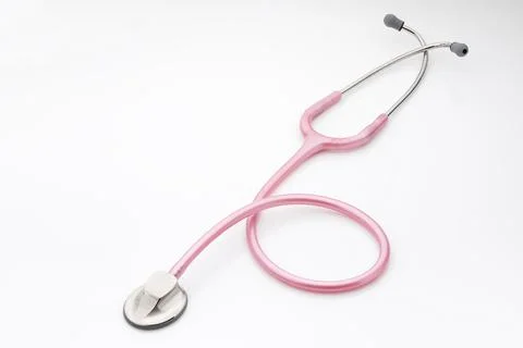 Stethoscope on a white background Stock Illustration