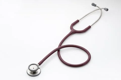 Stethoscope on a white background Stock Illustration