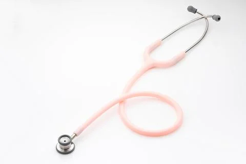 Stethoscope on a white background Stock Illustration
