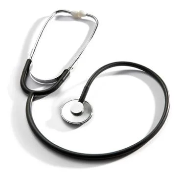 Stethoscope on a white background Stock Photos
