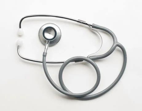 Stethoscope on a white background Stock Photos