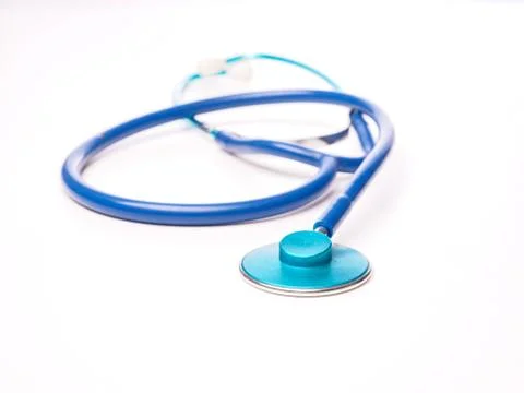 Stethoscope on a white background Stock Photos