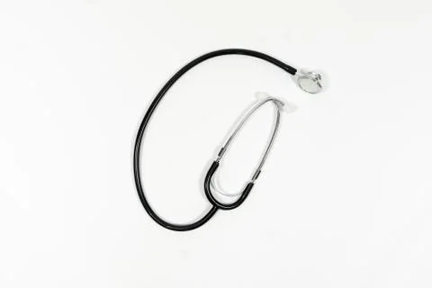 Stethoscope on White Background 写真素材