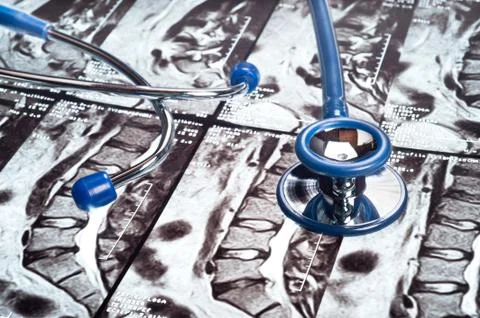 Stethosope on mri Stock Photos