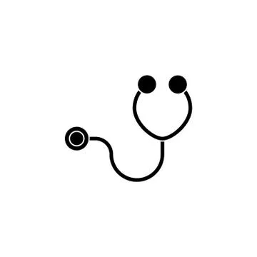Stetoscope icon vector illustration Stock Illustration