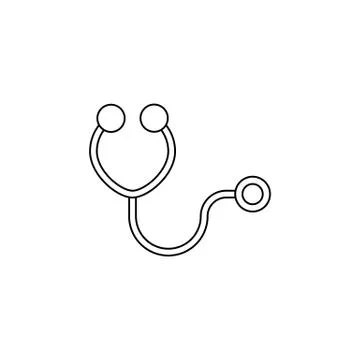 Stetoscope icon vector illustration Stock Illustration