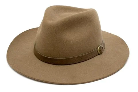 Stetson Isolated on a White Background Фото