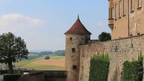 Stettenfels Castle in Germany Stock Footage 77213605