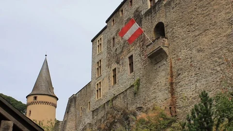 Stettenfels Castle in Germany Stock Footage 77214079