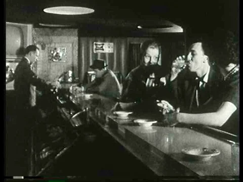 Steve finds that after a few drinks at the bar, he is coming to terms with his 動画素材 74717443
