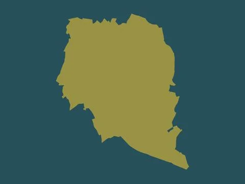 Stevenage, England - Great Britain. Solid color shape Stock Illustration