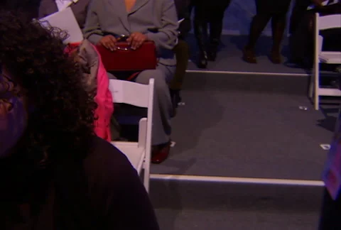 Stevie Wonder being interviewed Stock Footage 54370081