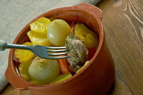 Stew of Alsace Stock Photos