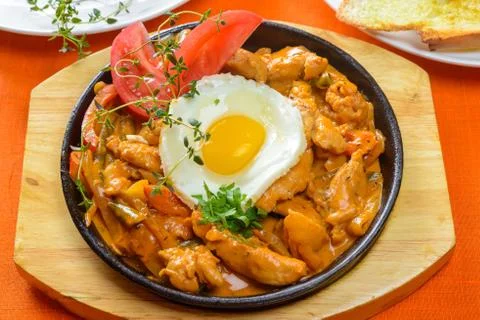 Stew with egg Stock Photos