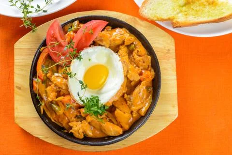 Stew with egg Stock Photos