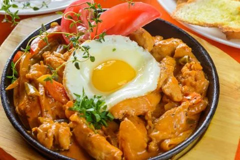 Stew with egg Stock Photos