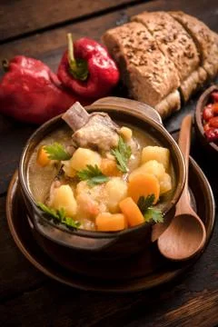 Stew soup Stock Photos