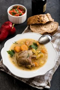 Stew soup Stock Photos