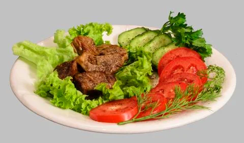 Stew with vegetables Stock Photos