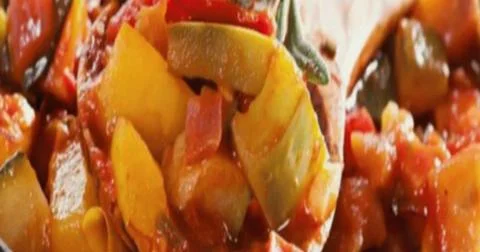 Stew of vegetables Stock Photos