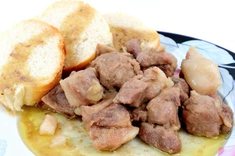 Stewed pig Stock Photos