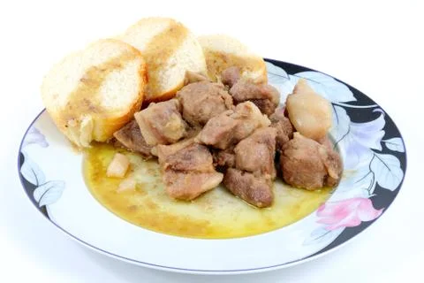 Stewed pig Foto stock