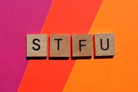 STFU acronym Stock Photos