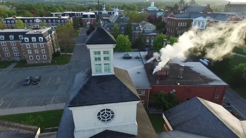 StFX University- Physical Sciences Centre, built 2004 Stock Footage 90033305