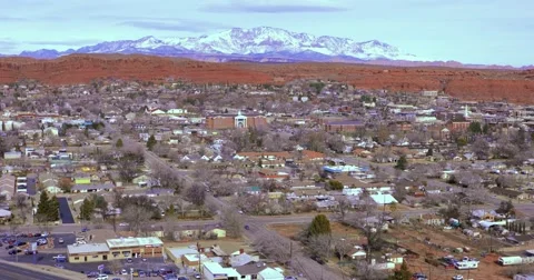 St.George Utah winter Vídeo Stock 60063109