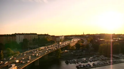 Sthlm scenic timelapse Stock Footage 538953