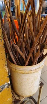 Stick cinnamon 스톡 사진
